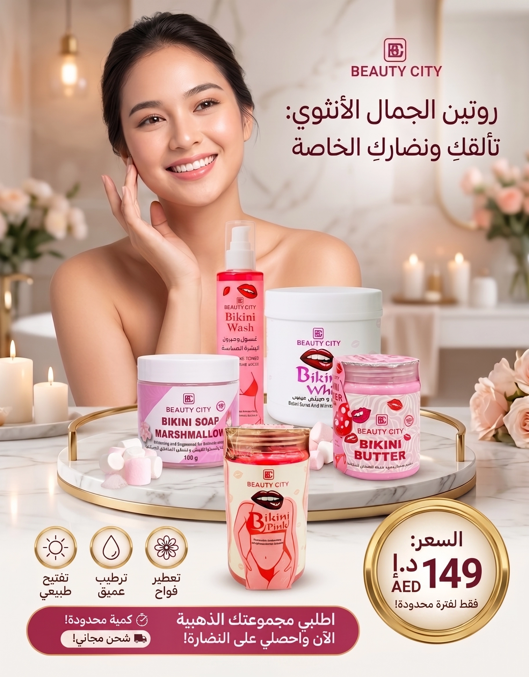 مجموعة العناية الأنثوية